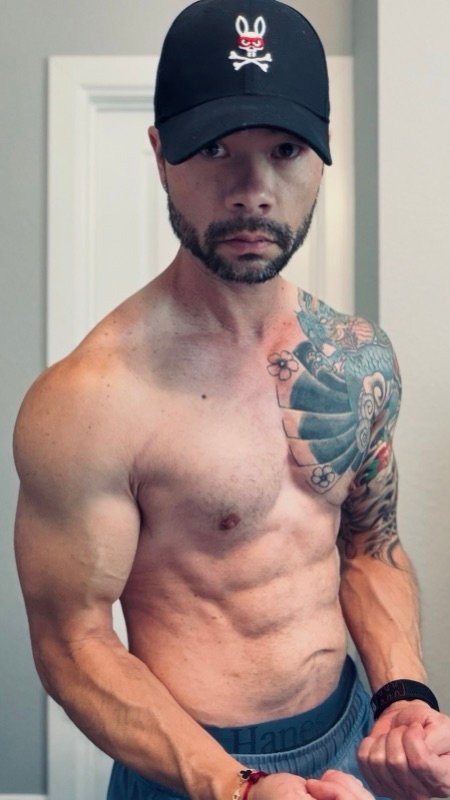 Andy today, muscular and healthy